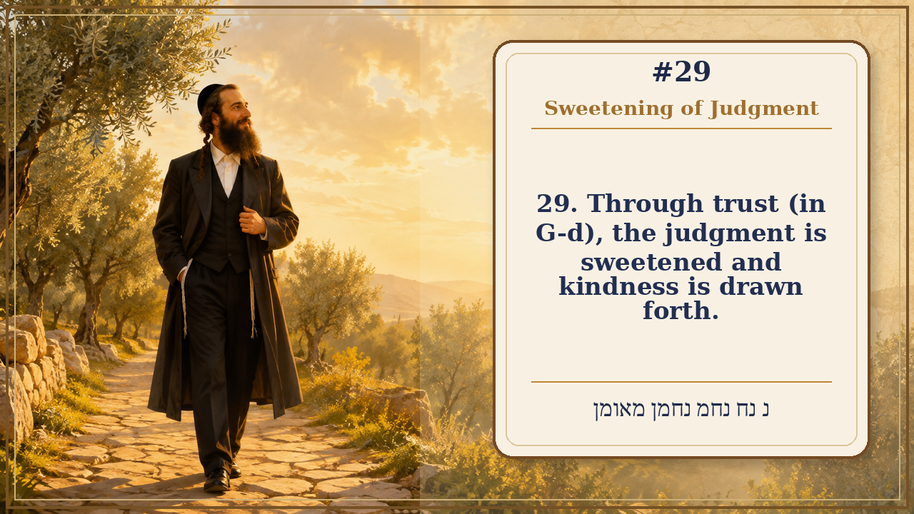 Sefer Hamidos Sweetening Of Judgments teaching 29 english picture