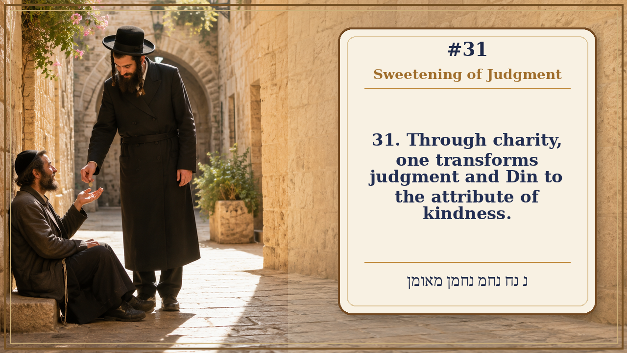 Sefer Hamidos Sweetening Of Judgments teaching 31 english picture