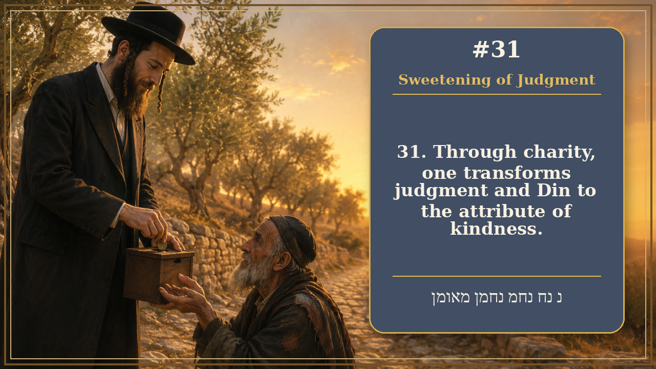 Sefer Hamidos Sweetening Of Judgments teaching 31 english picture