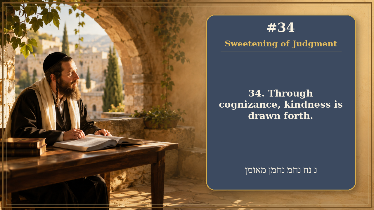 Sefer Hamidos Sweetening Of Judgments teaching 34 english picture