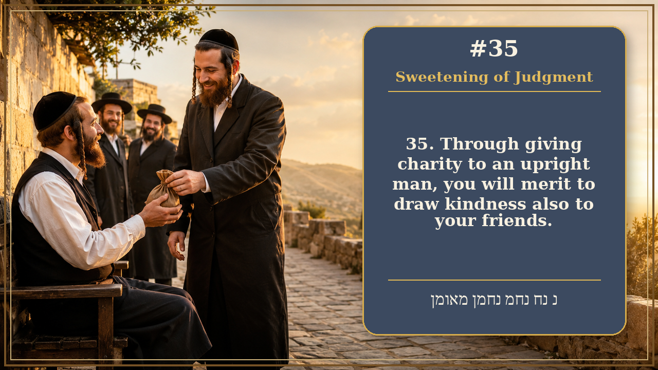 Sefer Hamidos Sweetening Of Judgments teaching 35 english picture