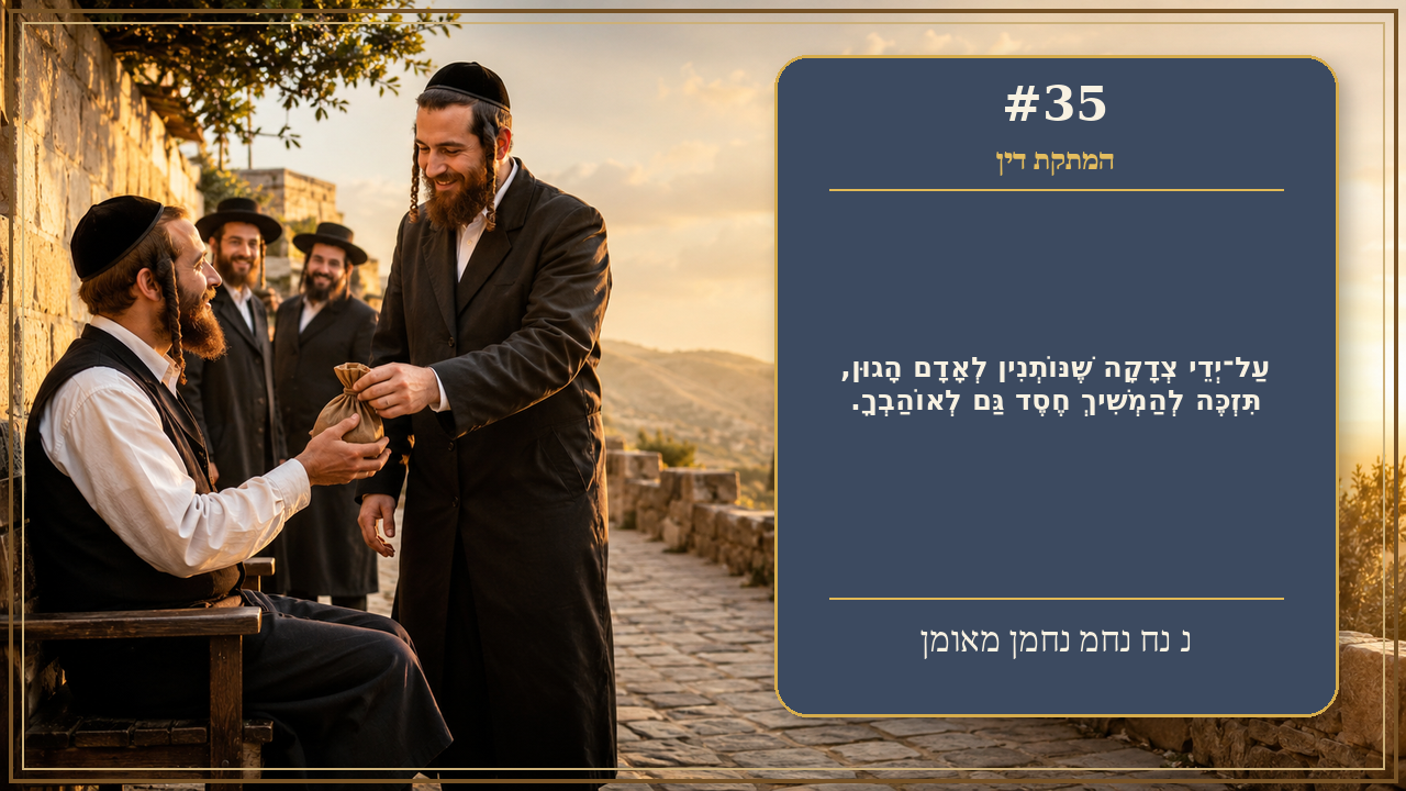 Sefer Hamidos Sweetening Of Judgments teaching 35 hebrew picture