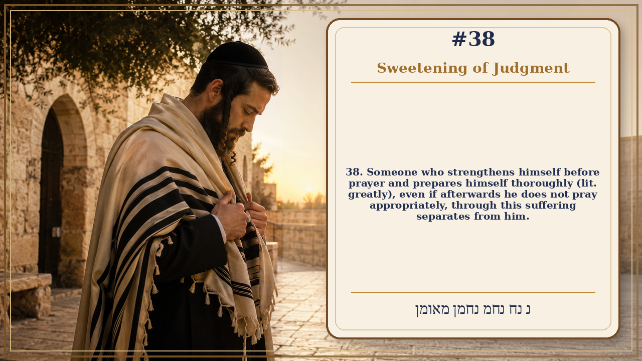 Sefer Hamidos Sweetening Of Judgments teaching 38 english picture