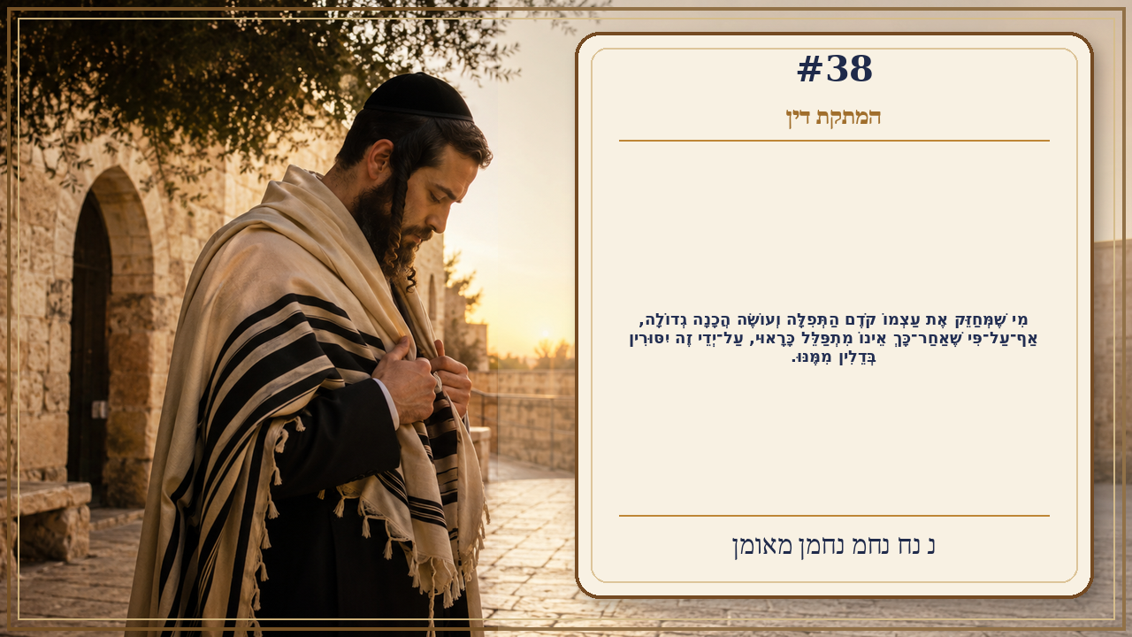 Sefer Hamidos Sweetening Of Judgments teaching 38 hebrew picture