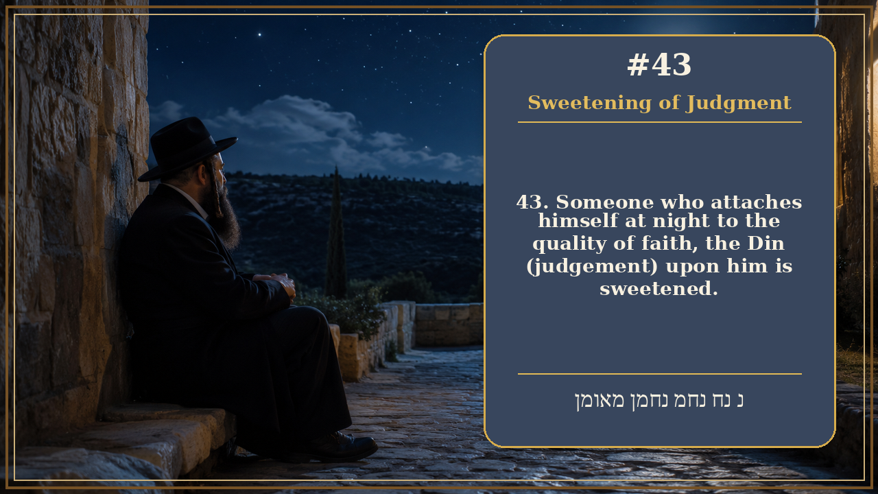 Sefer Hamidos Sweetening Of Judgments teaching 43 english picture