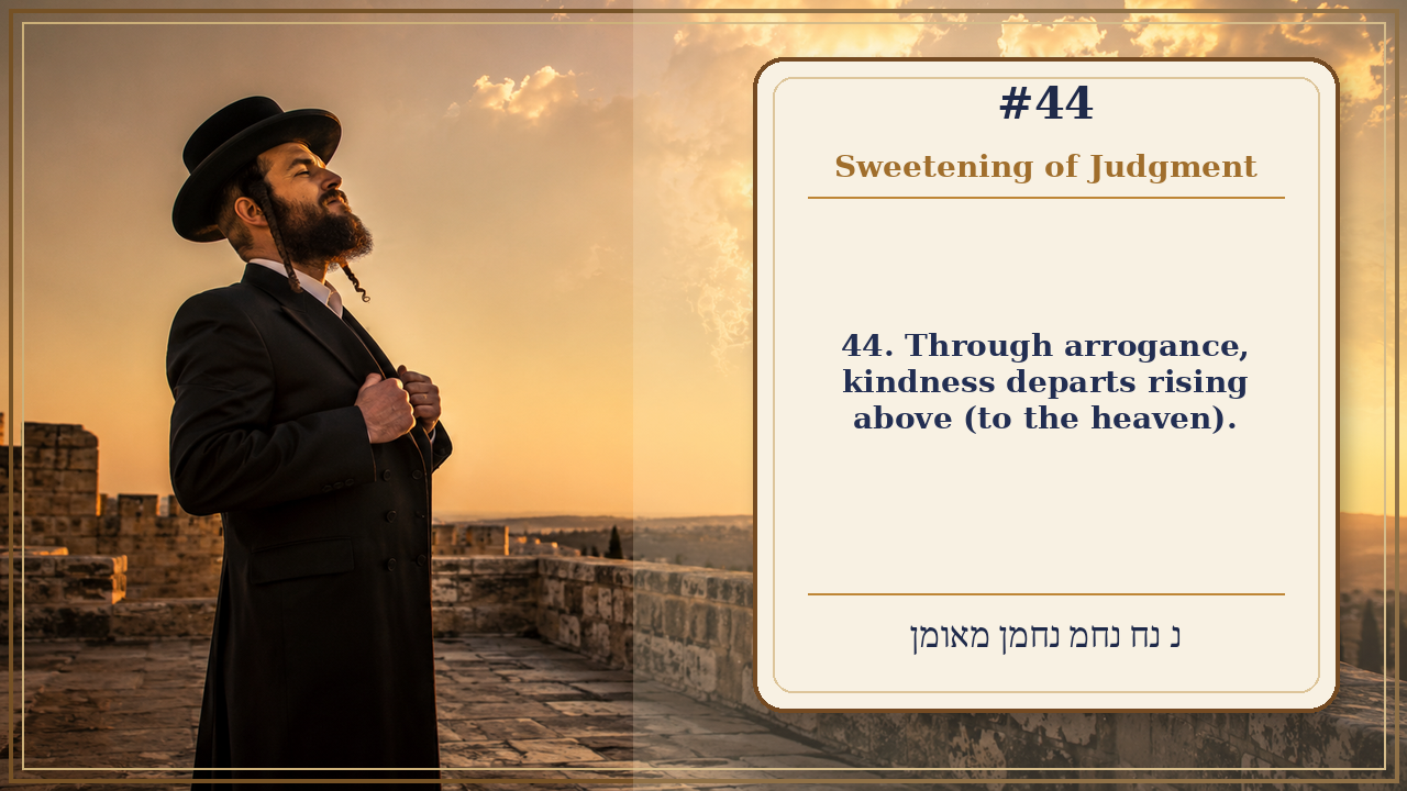 Sefer Hamidos Sweetening Of Judgments teaching 44 english picture