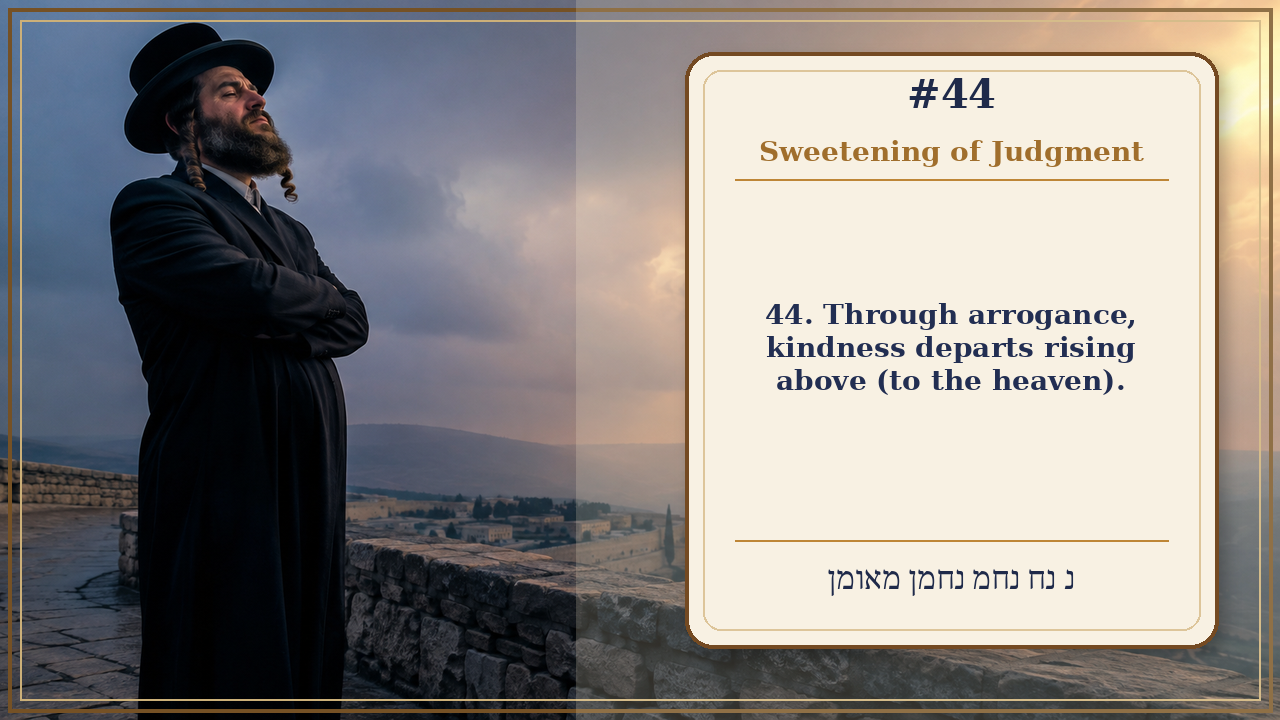 Sefer Hamidos Sweetening Of Judgments teaching 44 english picture
