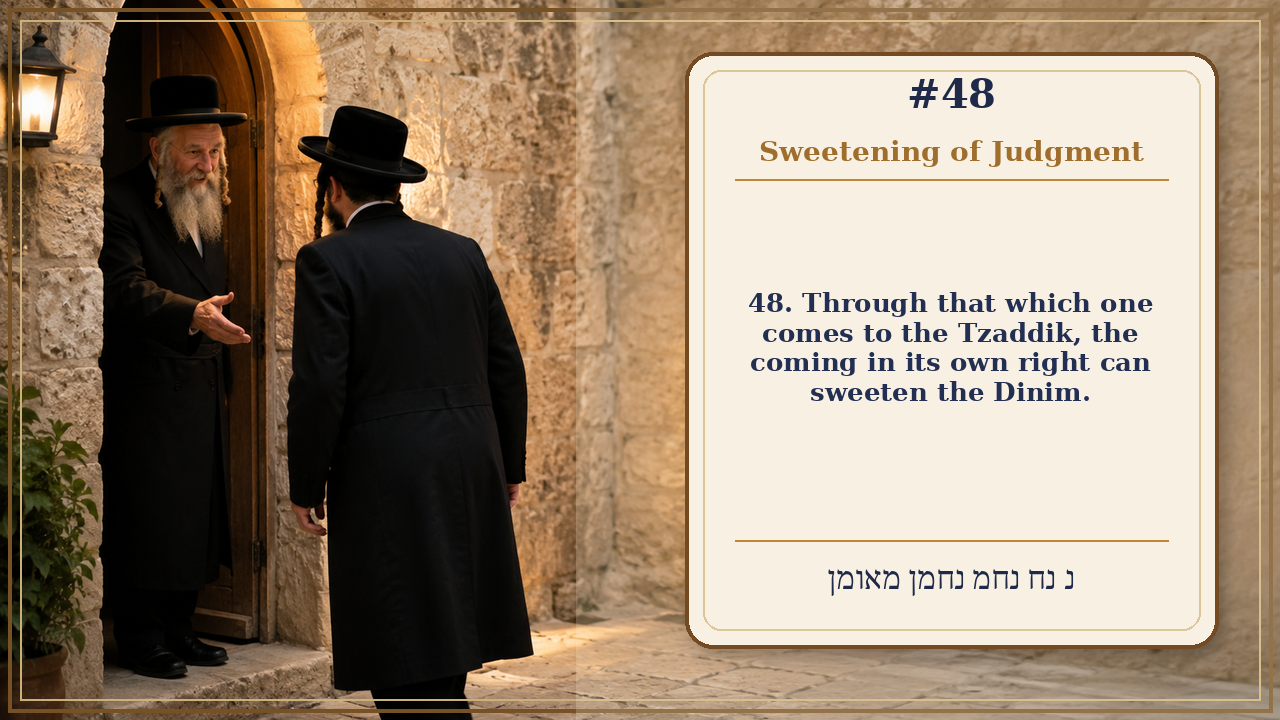 Sefer Hamidos Sweetening Of Judgments teaching 48 english picture
