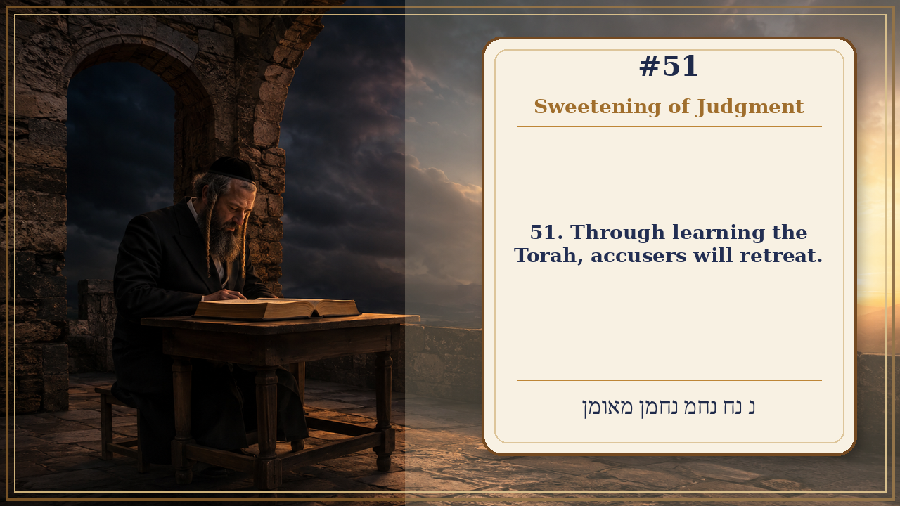 Sefer Hamidos Sweetening Of Judgments teaching 51 english picture