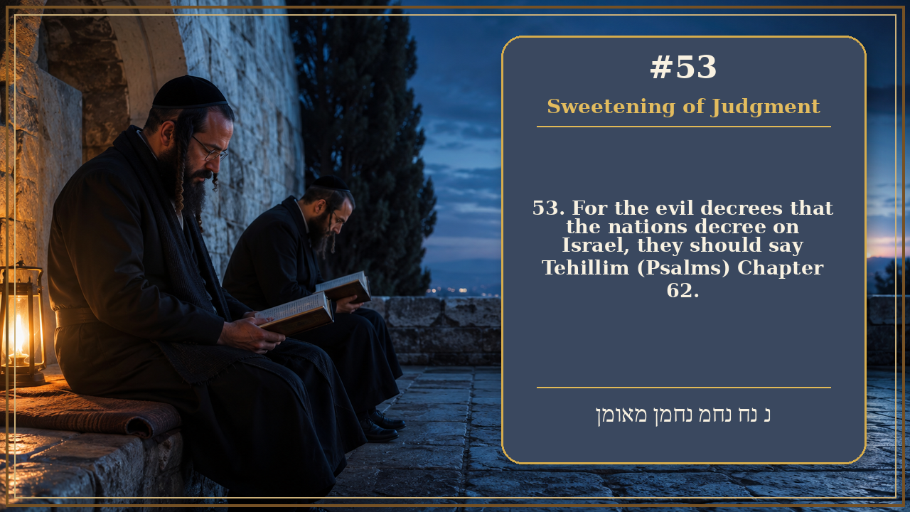 Sefer Hamidos Sweetening Of Judgments teaching 53 english picture
