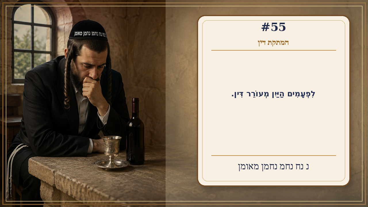 Sefer Hamidos Sweetening Of Judgments teaching 55 hebrew picture