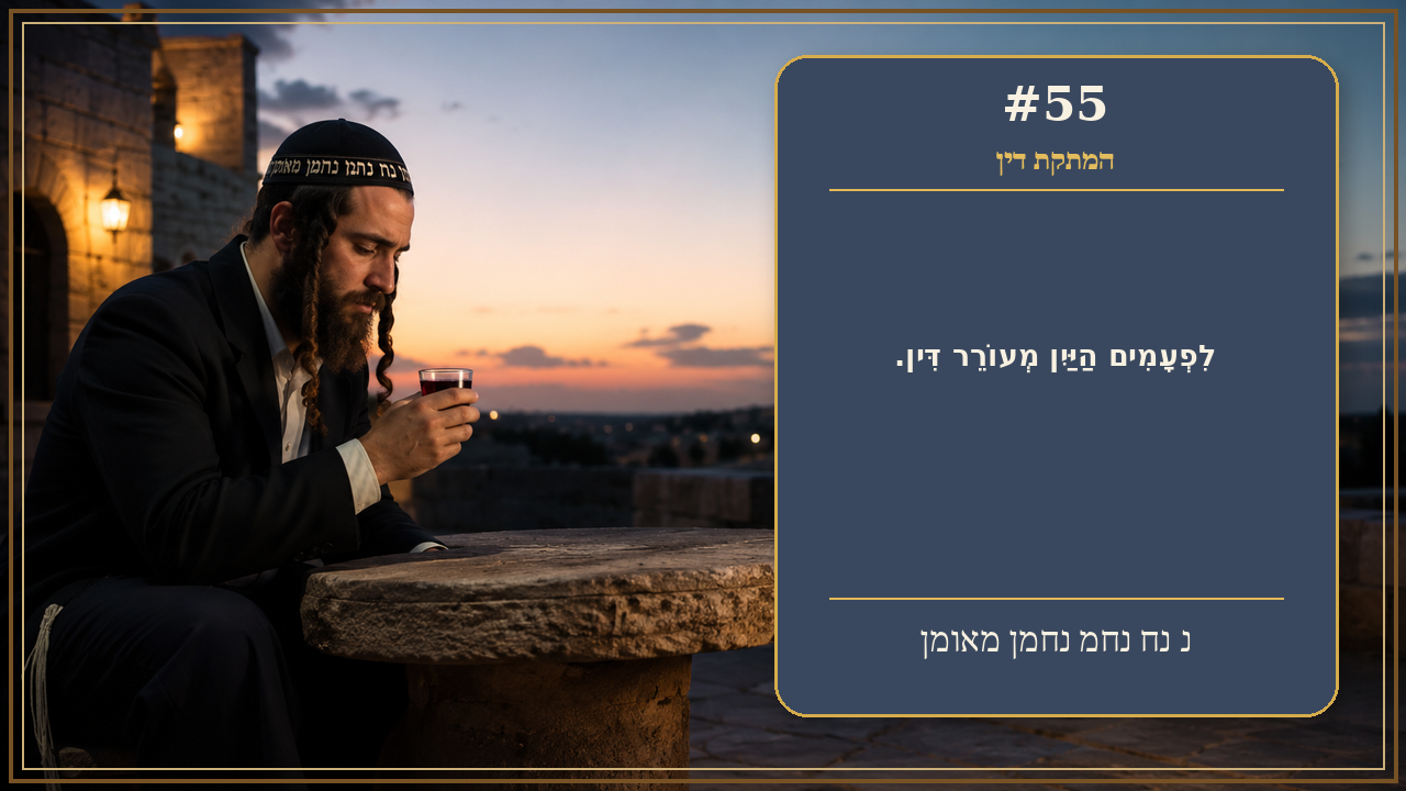 Sefer Hamidos Sweetening Of Judgments teaching 55 hebrew picture