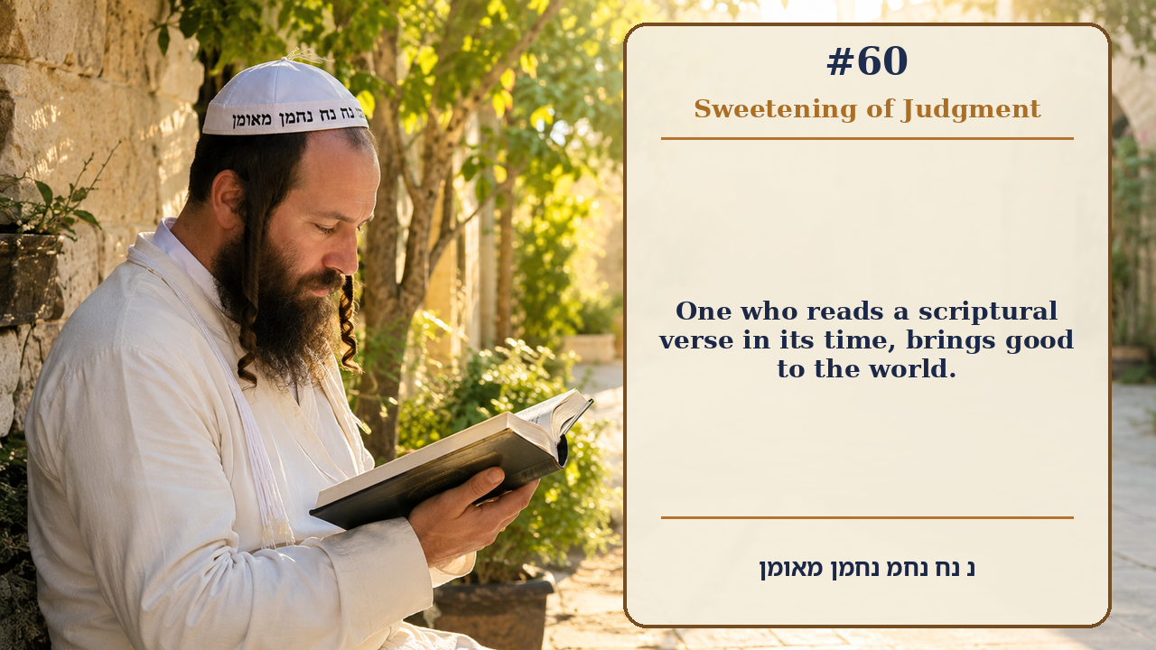 Sefer Hamidos Sweetening Of Judgments teaching 60 english picture