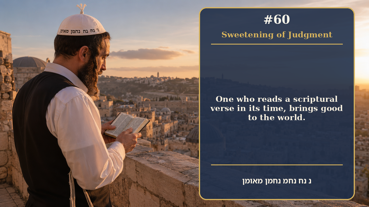Sefer Hamidos Sweetening Of Judgments teaching 60 english picture
