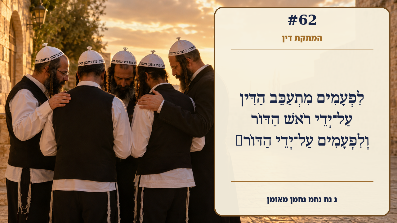Sefer Hamidos Sweetening Of Judgments teaching 62 hebrew picture