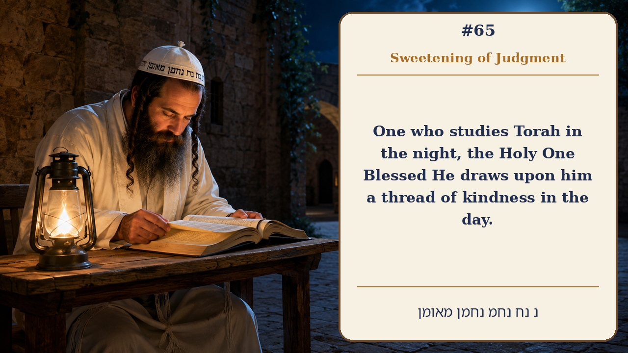 Sefer Hamidos Sweetening Of Judgments teaching 65 english picture