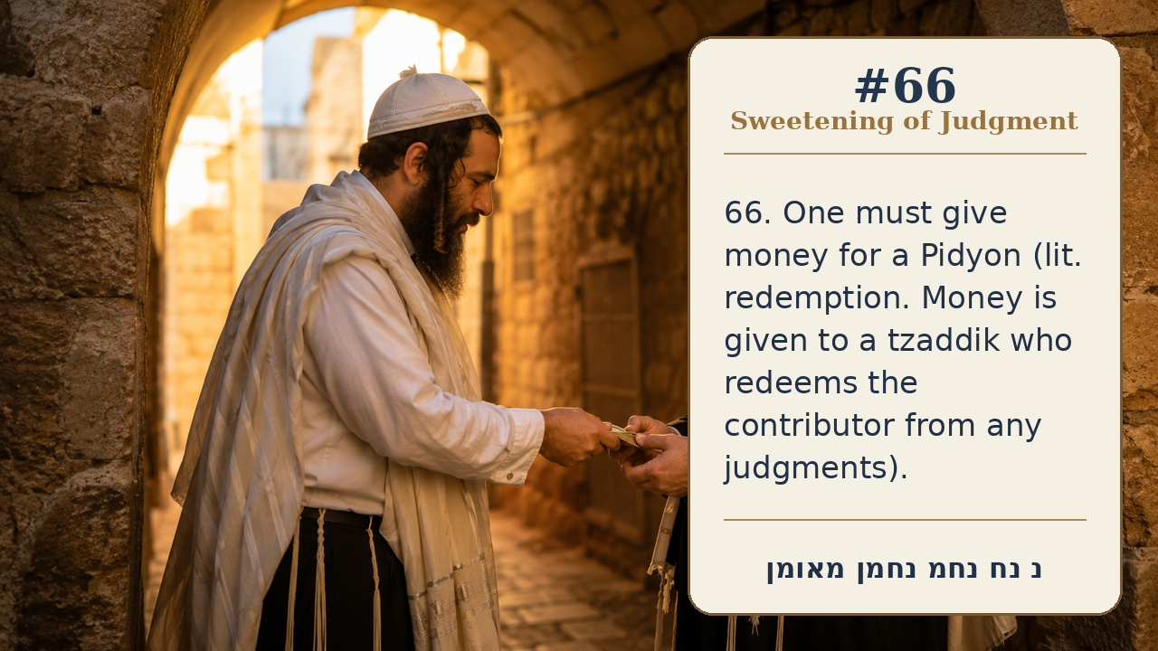 Sefer Hamidos Sweetening Of Judgments teaching 66 english picture