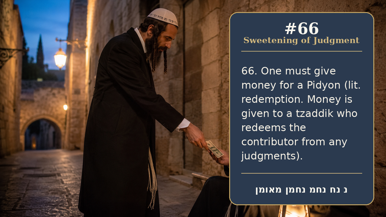 Sefer Hamidos Sweetening Of Judgments teaching 66 english picture