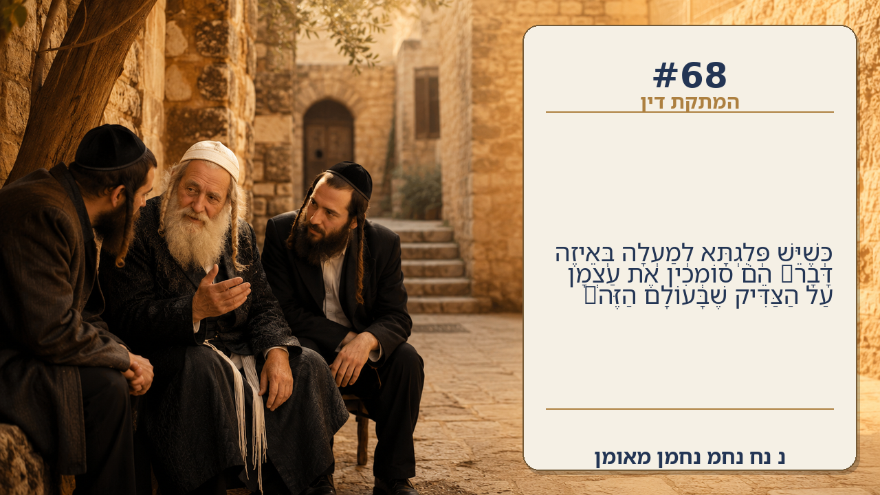 Sefer Hamidos Sweetening Of Judgments teaching 68 hebrew picture