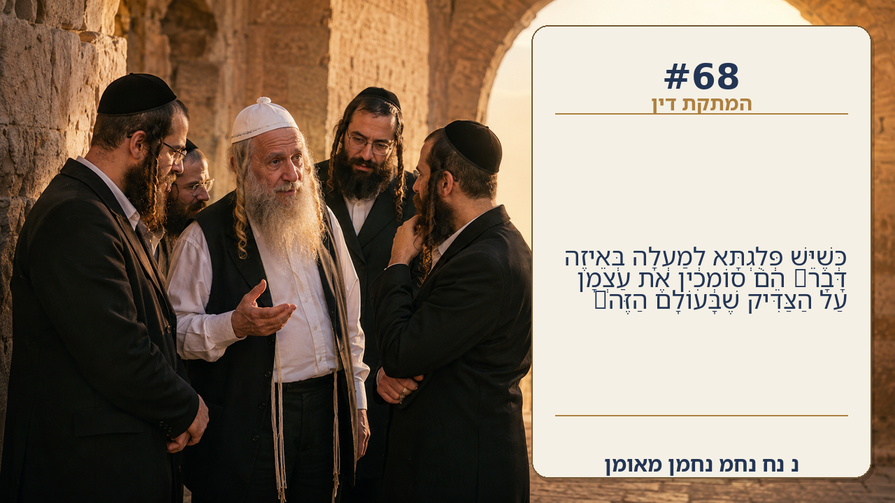 Sefer Hamidos Sweetening Of Judgments teaching 68 hebrew picture