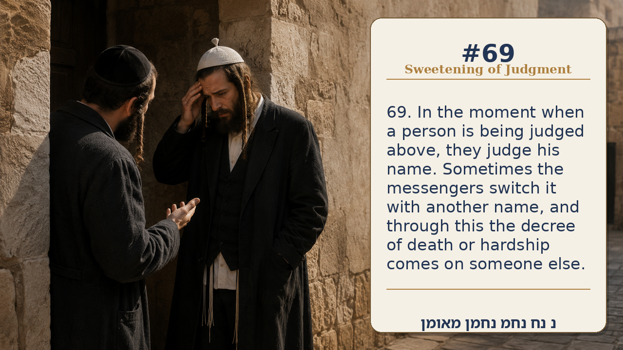 Sefer Hamidos Sweetening Of Judgments teaching 69 english picture
