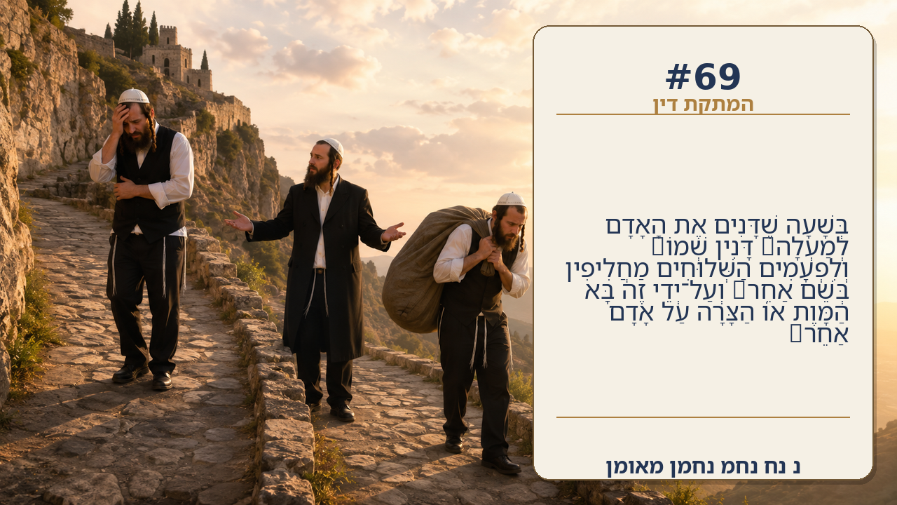 Sefer Hamidos Sweetening Of Judgments teaching 69 hebrew picture