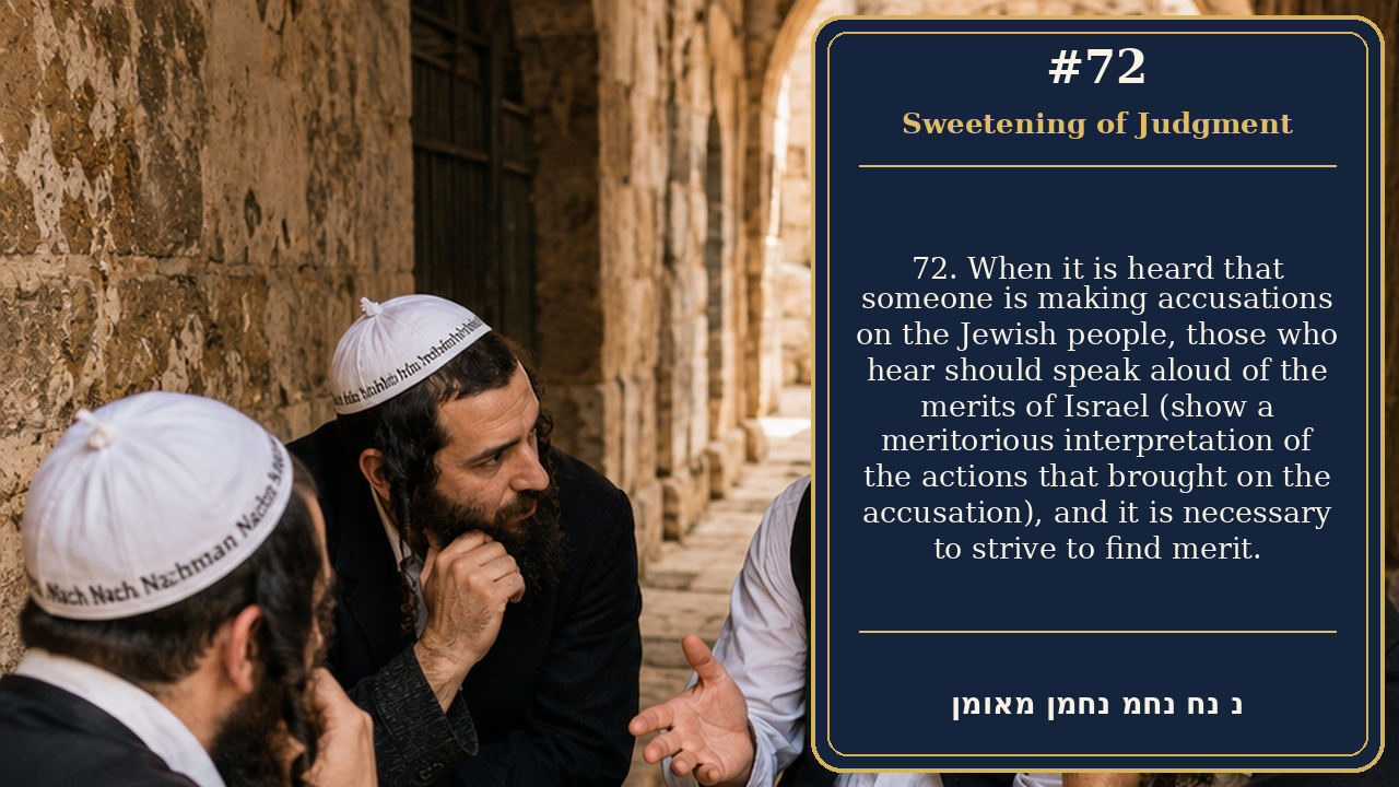 Sefer Hamidos Sweetening Of Judgments teaching 72 english picture
