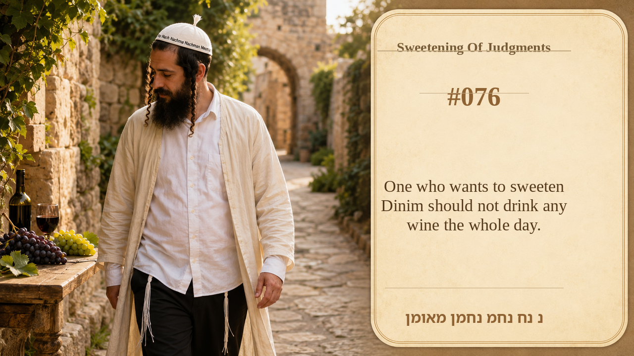 Sefer Hamidos Sweetening Of Judgments teaching 76 english picture