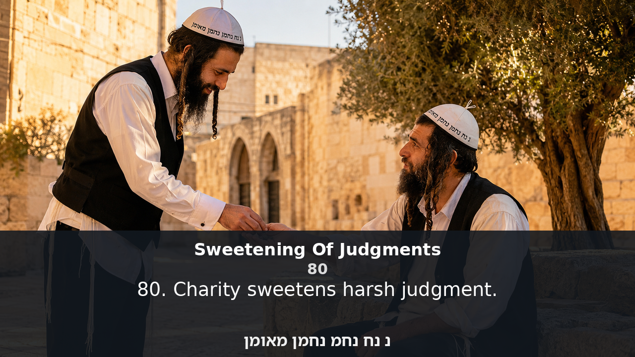 Sefer Hamidos Sweetening Of Judgments teaching 80 english picture
