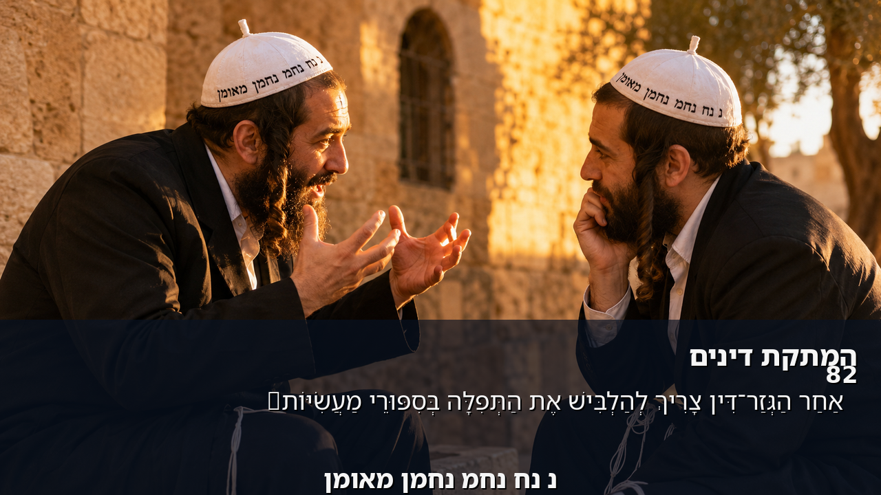 Sefer Hamidos Sweetening Of Judgments teaching 82 hebrew picture