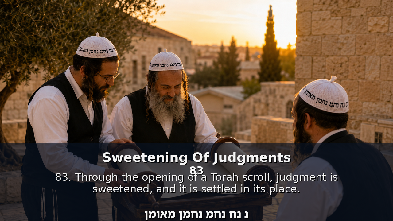 Sefer Hamidos Sweetening Of Judgments teaching 83 english picture