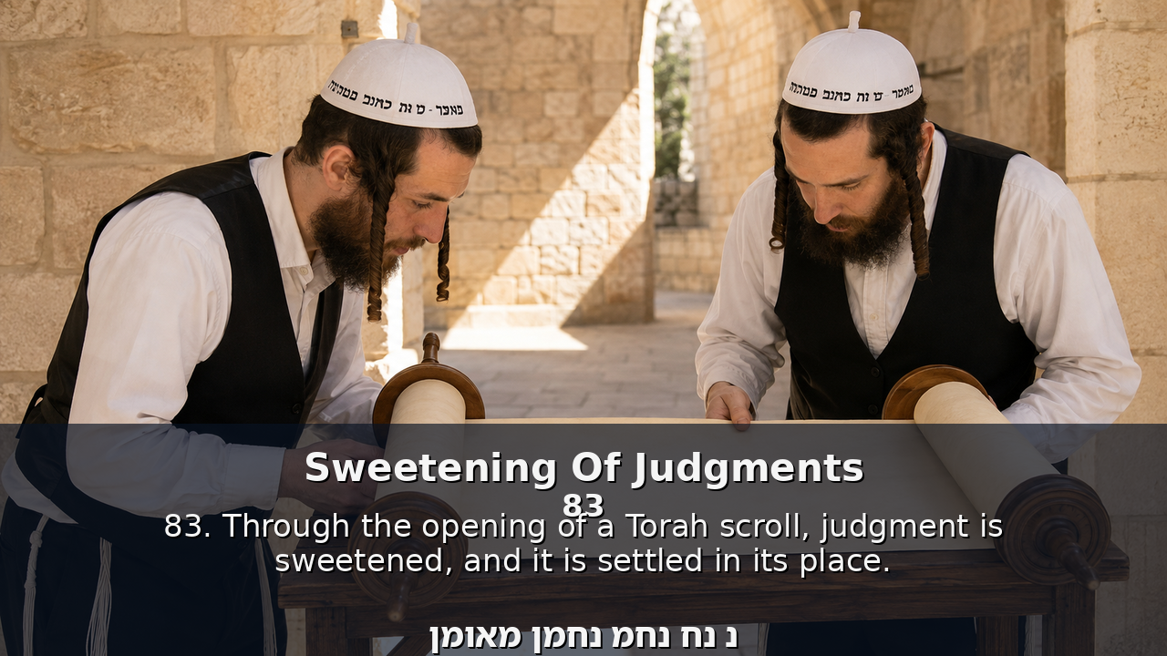 Sefer Hamidos Sweetening Of Judgments teaching 83 english picture