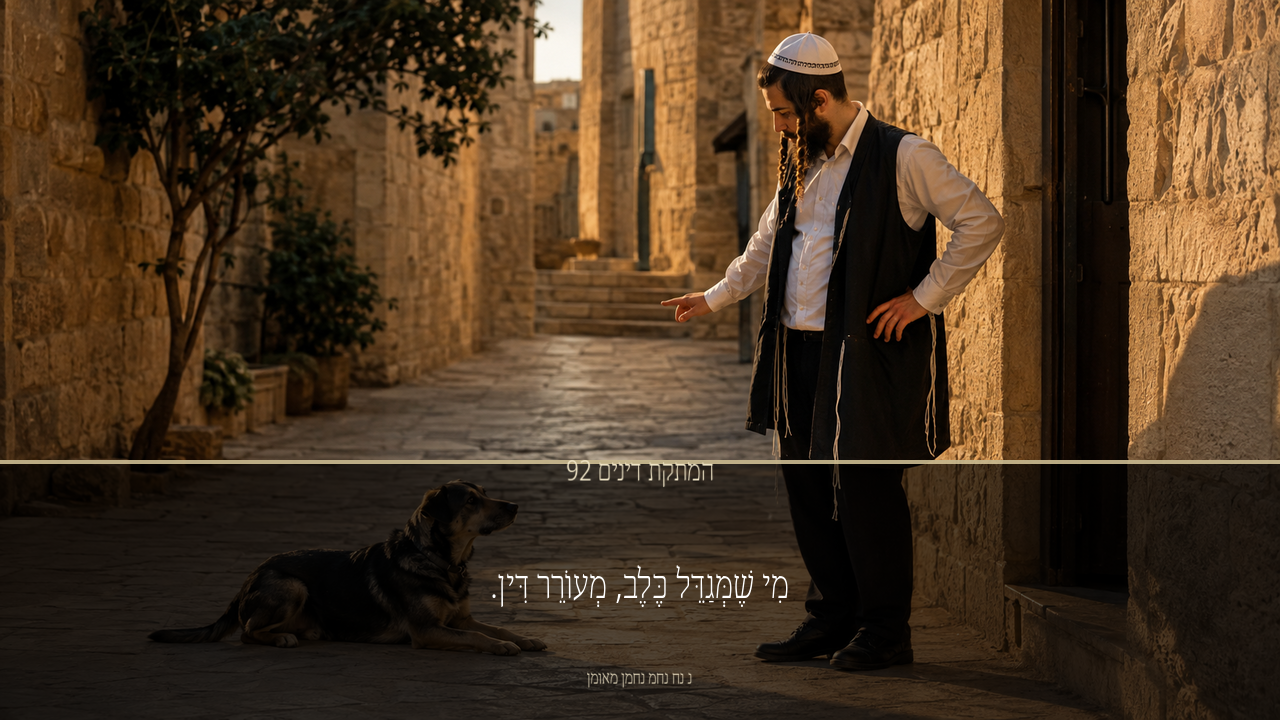 Sefer Hamidos Sweetening Of Judgments teaching 92 hebrew picture