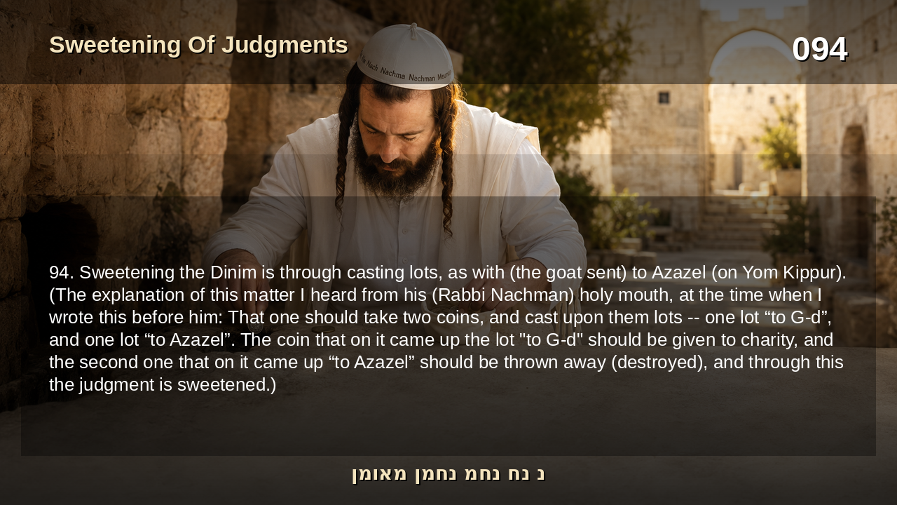 Sefer Hamidos Sweetening Of Judgments teaching 94 english picture