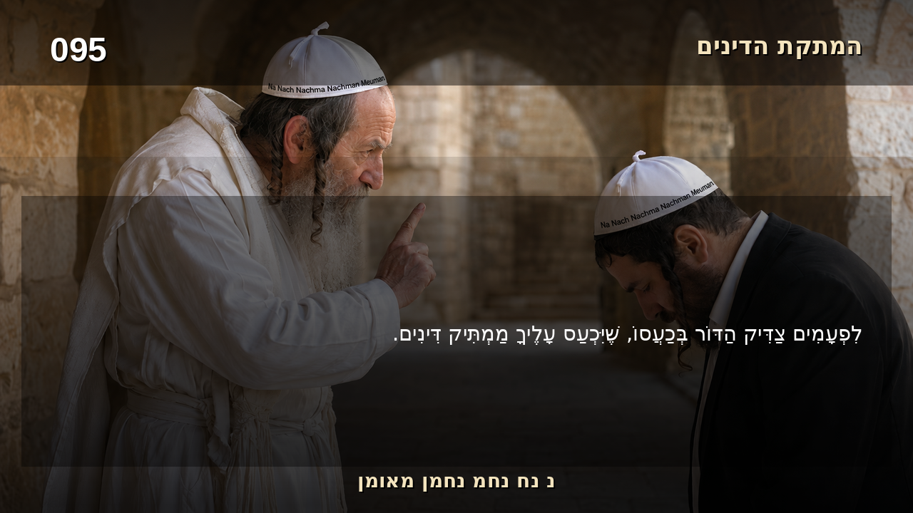 Sefer Hamidos Sweetening Of Judgments teaching 95 hebrew picture