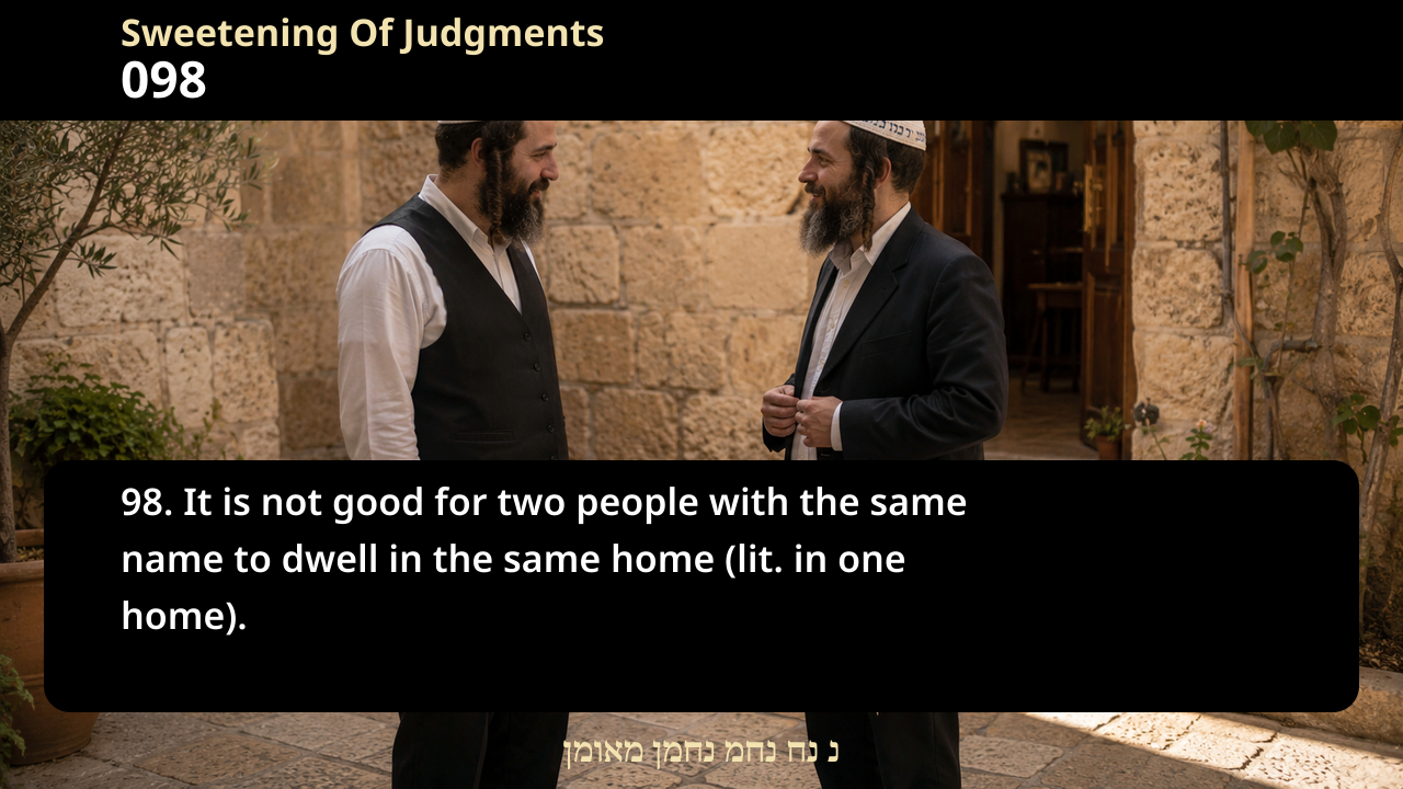 Sefer Hamidos Sweetening Of Judgments teaching 98 english picture