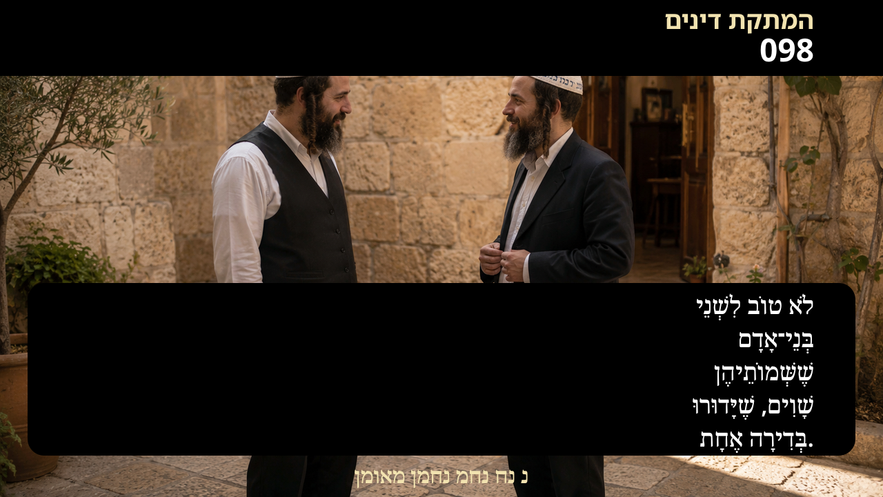 Sefer Hamidos Sweetening Of Judgments teaching 98 hebrew picture