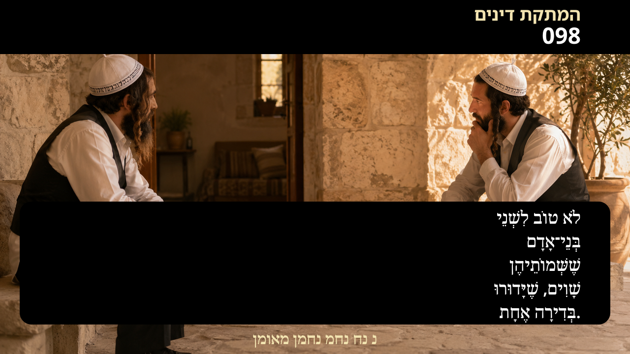 Sefer Hamidos Sweetening Of Judgments teaching 98 hebrew picture