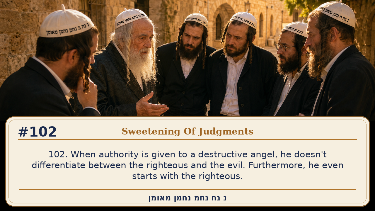 Sefer Hamidos Sweetening Of Judgments teaching 102 english picture