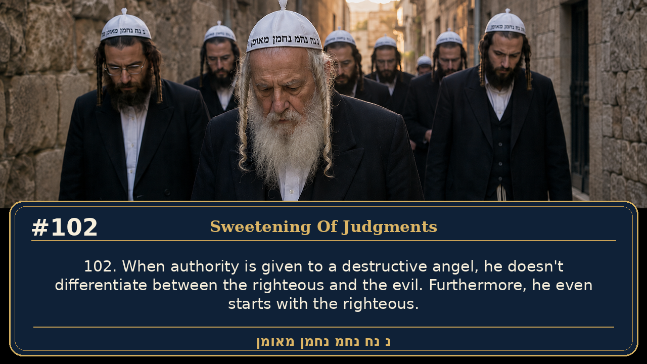 Sefer Hamidos Sweetening Of Judgments teaching 102 english picture