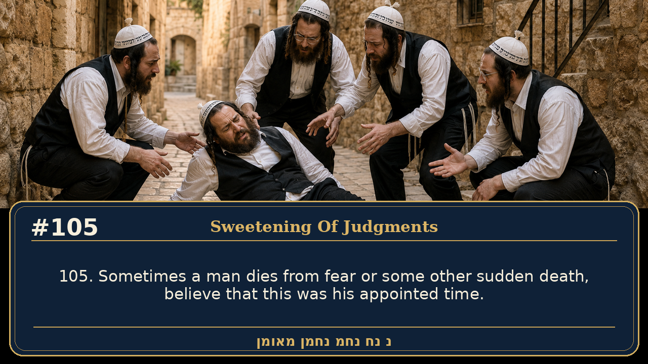 Sefer Hamidos Sweetening Of Judgments teaching 105 english picture