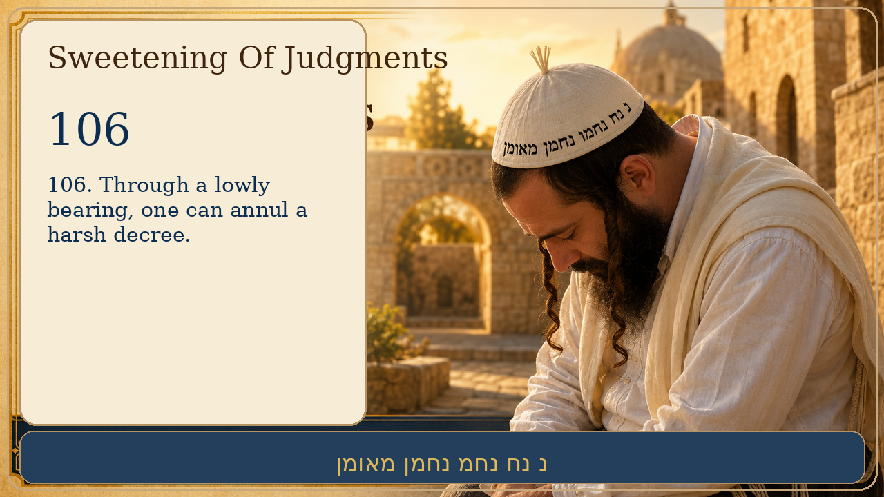 Sefer Hamidos Sweetening Of Judgments teaching 106 english picture