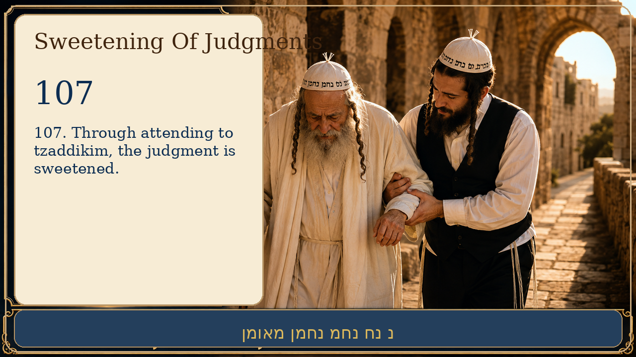 Sefer Hamidos Sweetening Of Judgments teaching 107 english picture