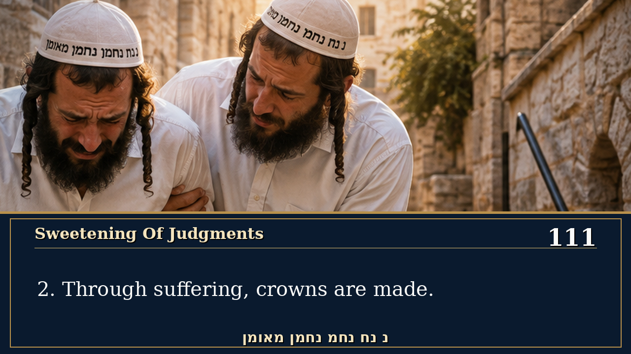 Sefer Hamidos Sweetening Of Judgments teaching 111 english picture