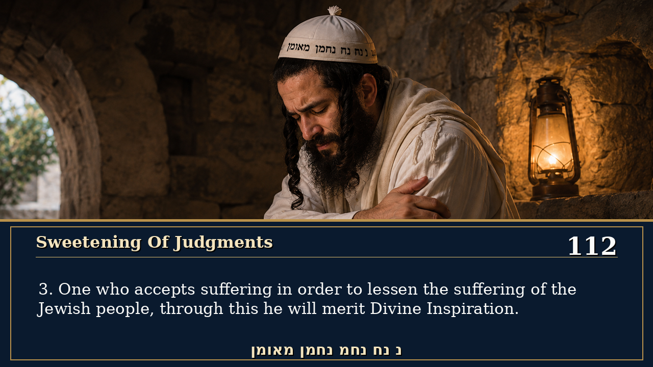 Sefer Hamidos Sweetening Of Judgments teaching 112 english picture