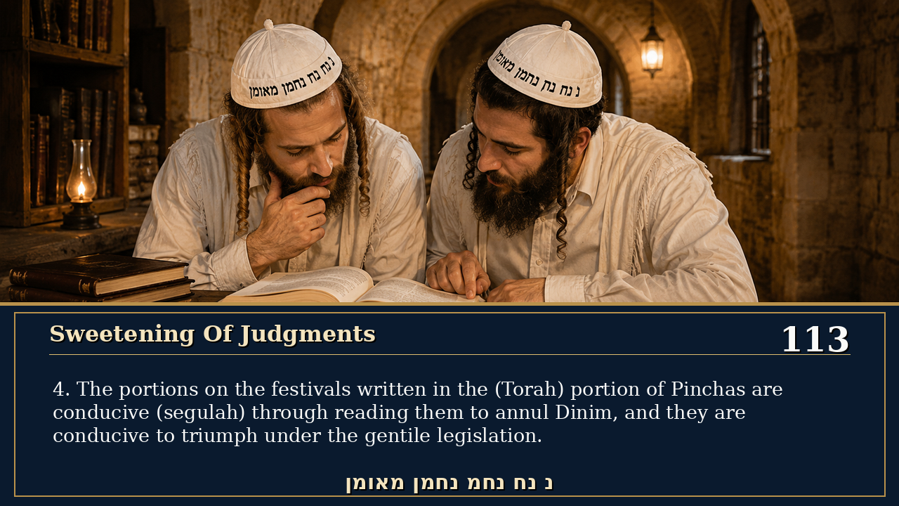 Sefer Hamidos Sweetening Of Judgments teaching 113 english picture
