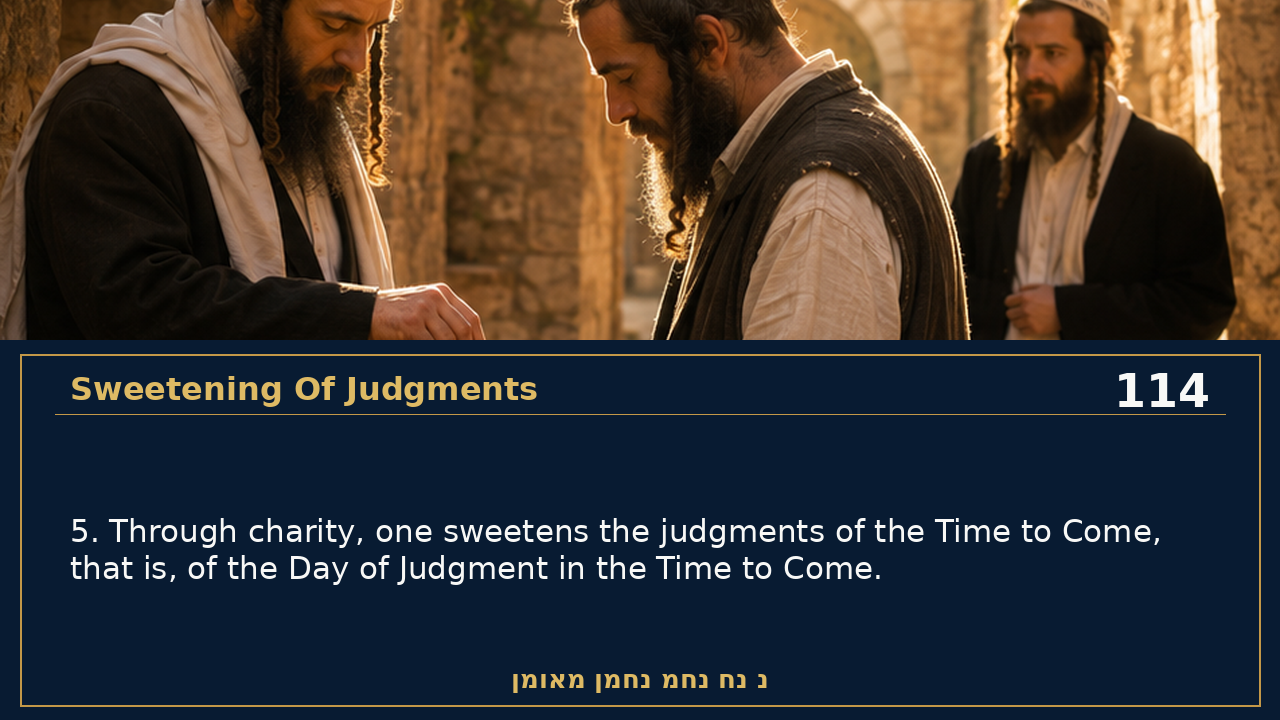 Sefer Hamidos Sweetening Of Judgments teaching 114 english picture