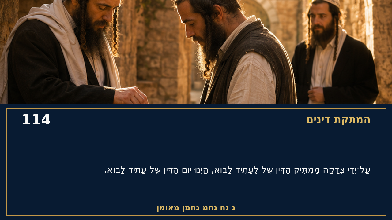 Sefer Hamidos Sweetening Of Judgments teaching 114 hebrew picture