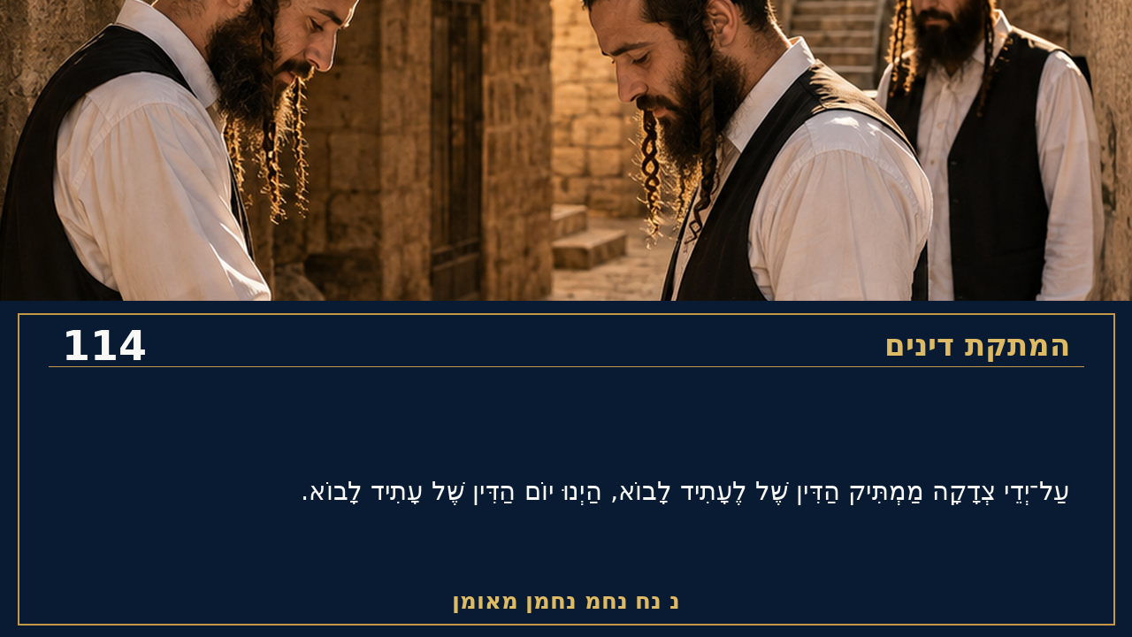Sefer Hamidos Sweetening Of Judgments teaching 114 hebrew picture