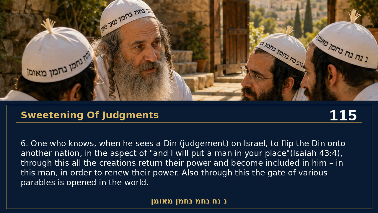 Sefer Hamidos Sweetening Of Judgments teaching 115 english picture